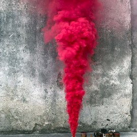 ФД021Р Пирофф Розовый дымный фонтан 3" 30 сек – 6 м 10/5/1 