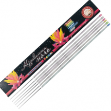 Свеча бенгальская 650 мм (6шт) Карнавальная ночь (кр., жёл., зел., гол., бел., фиол.) 1/18/6 