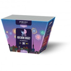 БСП0903612 Пирофф Салют для гендер пати "Он или Она?" голубой 36*1,2 4/1 