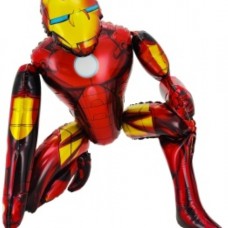 Шар (27''/69 см) Фигура 3D, Железный человек, 1 шт. в уп. 