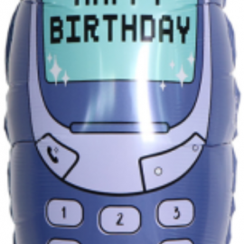 Шар (24''/61 см) Фигура, Мобильный телефон, 1 шт. в уп 