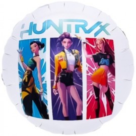 Шар (18''/46 см) Круг, Девочки Аниме, Дизайн №5, 1 шт. 