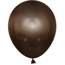 Шар (12''/30 см) Черное золото, хром, 50 шт. 