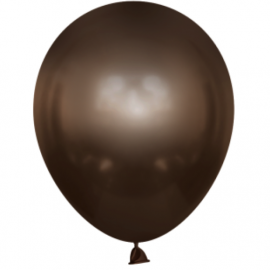 Шар (12''/30 см) Черное золото, хром, 50 шт. 