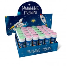 Мыльные пузыри "Космос" 60 мл / 1 шт.  