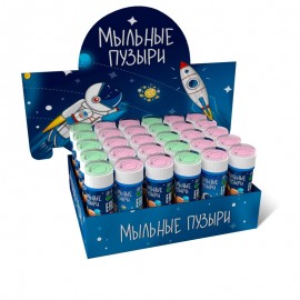 Мыльные пузыри "Космос" 60 мл / 1 шт.  