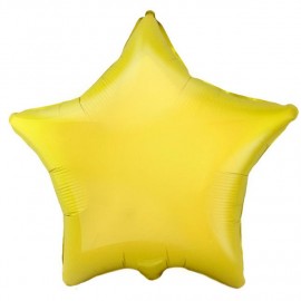 Шар (18/46") Звезда, Жёлтый 1 шт . 