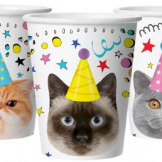 Стаканы (250 мл) Котики, 6 шт. 