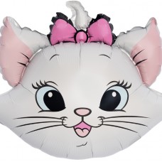 Шар (23''/58 см) Фигура, Кошечка Мари, 1 шт. 