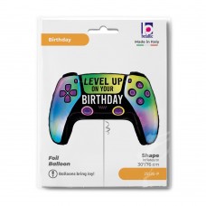 Шар (30''/76 см) Фигура, Геймпад, Твой День Рождения, Градиент, 1 шт. в уп. 
