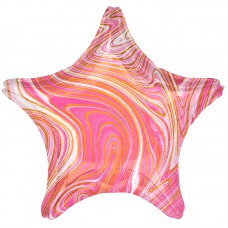 А 19 Звезда Розовый мрамор / Star Pink Marble S18 / 1 шт . 