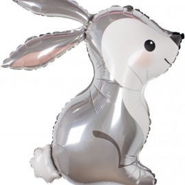 Шар (31''/79 см) Фигура, Лесной Заяц, 1 шт. 