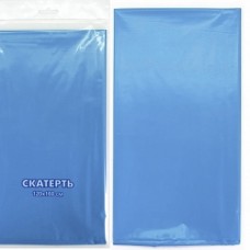 Скатерть одноразовая, Голубой, 120*160 см, 1 шт. 