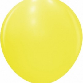 Шар (36''/91 см) Желтый (210), пастель, 1 шт. 