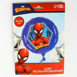 Шар фольгированный, Человек-Паук 18" 