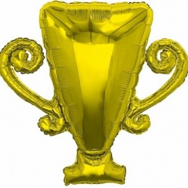 Шар (36''/91 см) Фигура, Кубок Чемпиона, Золото, 1 шт. в упак. 