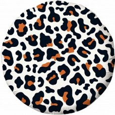 Шар (18''/46 см) Круг, Анималистика, Пятнистый окрас, Леопард, 1 шт. 