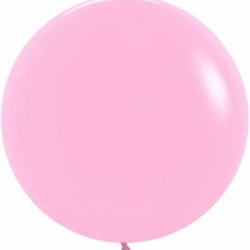 Шар (24''/61 см) Розовый (009), пастель, 3 шт. 