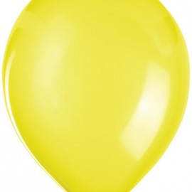 Шар (12''/30 см) Желтый (810), металлик, 100 шт.
