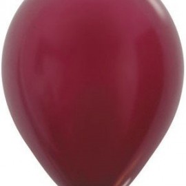 Шар (12''/30 см) Бургундия (518), металлик, 50 шт.