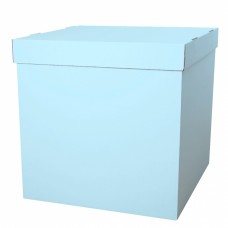 Коробка для воздушных шаров Голубой, 60*60*60 см, 1 шт. 